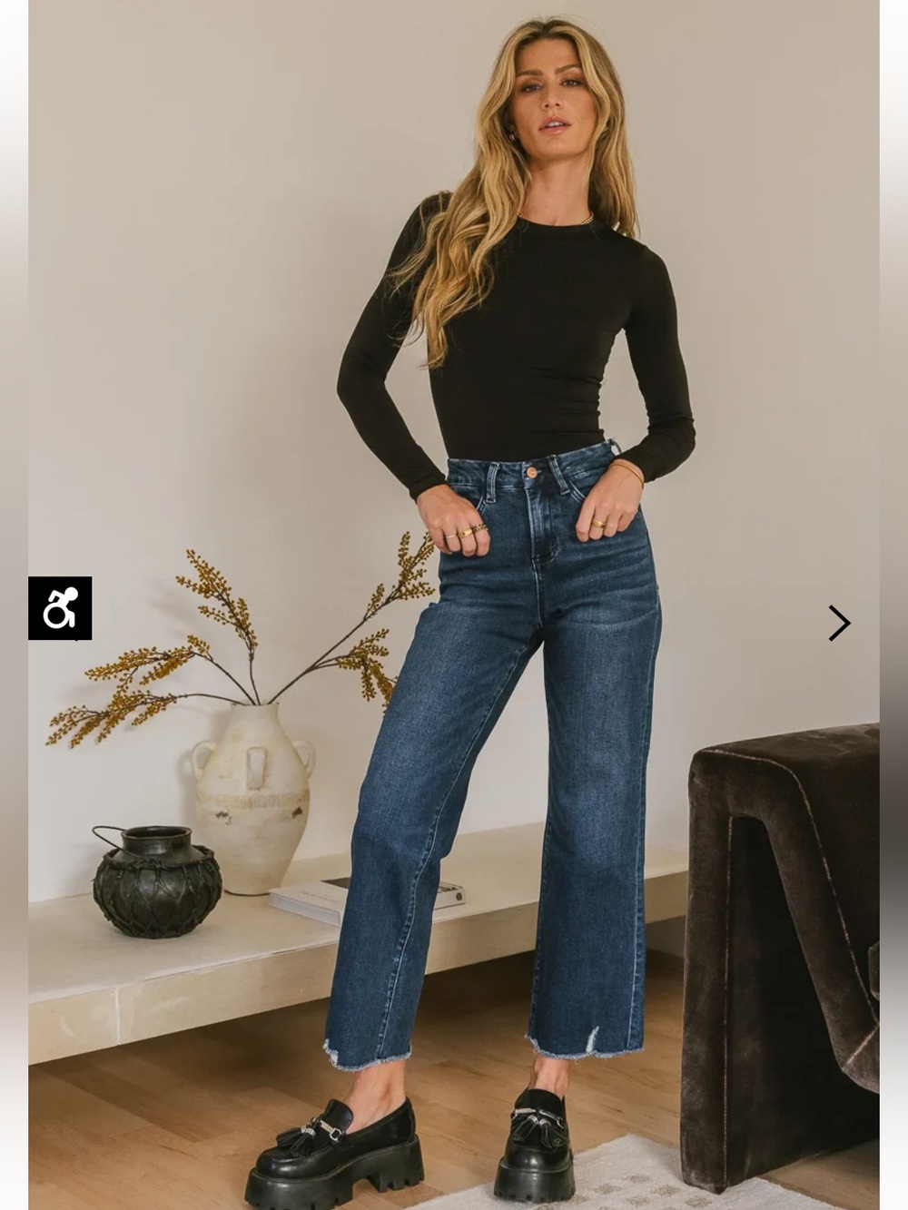 Bohme Maeve Relaxed Straight Leg Jeans